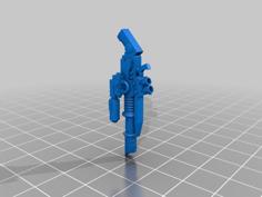 Laser Cannon Warhammer 40k 3D Printer Model