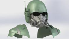 FALLOUT NEW VEGAS ELITE RIOT GEAR 3D Printer Model