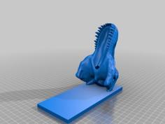 T-Rex Book Ends 3D Printer Model