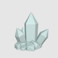 Rocket Pig Games: Crystal 3D Printer Model