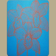 Stencil “flowers_02” 3D Printer Model