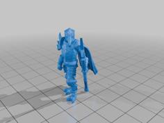 Disease Knight 3D Printer Model