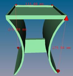 Wine Box Stand 3L Kirkland Signature (Costco) 3D Printer Model