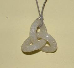 Infinity Pendant 3D Printer Model