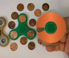 PENNY TRI SPINNER – Fidget Toy 3D Printer Model