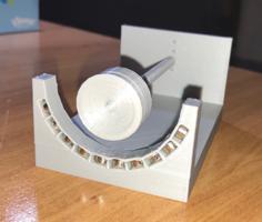 Magnetic Levitation Wheel 3D Printer Model