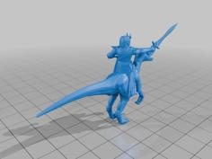 Raptor Rider 3D Printer Model