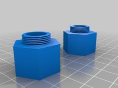 Sprinkler Riser-to-Spray Nozzle Fitting 3D Printer Model