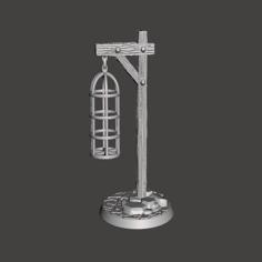 28mm – Sheffield Gibbet – Medieval England 3D Printer Model