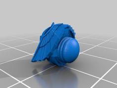 Ultra Chapter Honor Victory Guard Head 3D Printer Model