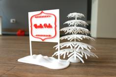 North Pole 3D Printer Model