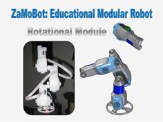 Modular Robot Rotational Module (ZaMoBot ) 3D Printer Model