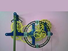 Pendulum Clock 3D Printer Model