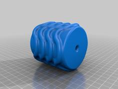 Texture Wheel Soft Wave 3D Printer Model