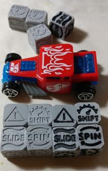 Gaslands Dice 3D Printer Model