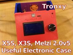 Tronxy X5S/X3S Euseful Electronics Case 3D Printer Model