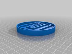 Glock Logo Coaster 3D Printer Model