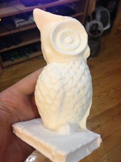 Owl Bookend 3D Printer Model