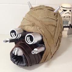 Tusken Raider Mask Greeblies [HIGH] 3D Printer Model