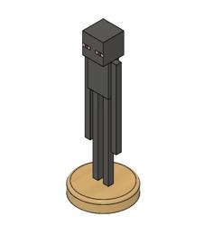 Enderman Minecraft 3D Printer Model