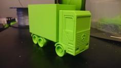 Mercedes Toy Truck 3D Printer Model