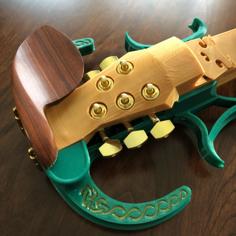 Celtic Upper And Lower Bout For The Jax Violin 3D Printer Model