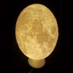 Lithophane – The Moon 3D Printer Model