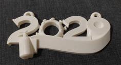 2020 Christmas Ornament – Base Only 3D Printer Model