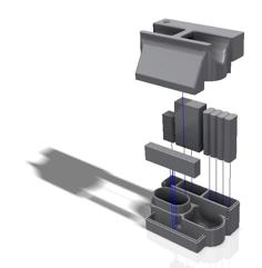 Marijuana Thins Box 3D Printer Model