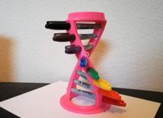 Sharpie_8Pen_Helix_holder 3D Printer Model