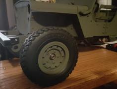 Tamiya 1/14 Truck Rims 3D Printer Model