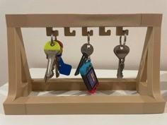 Key Hanger 3D Printer Model