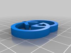 Gucci Keychain 3D Printer Model