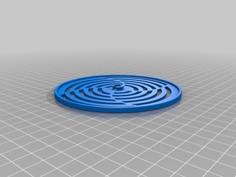 Vent Optical Illusion 3D Printer Model