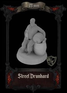 Street Drunkard 3D Printer Model