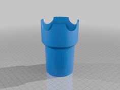 Cup Holder Extender For Skoda Kamiq 3D Printer Model