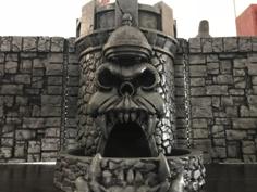 Castle Grayskull Inspired DM Screen / Dice Tower 3D Printer Model