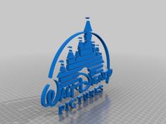 Disney Logos 3D Printer Model