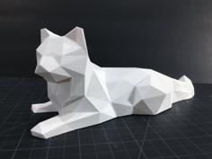 Low Poly Cat! 3D Printer Model