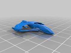 Star Trek – Romulan Aelahl Class Light Warbird 3D Printer Model