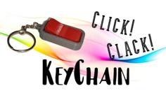 Click Clack Magnetic Fidget KeyChain 3D Printer Model