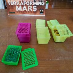 Parametric Token Tray 3D Printer Model