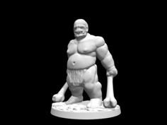 Savage Ogre (28mm/Heroic Scale) 3D Printer Model