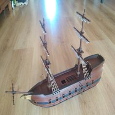 Modular Warship XVII – DnD 3D Printer Model