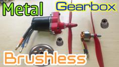 Metal GearBox Brussless Super Strong 3D Printer Model