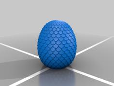 Dragon Egg – Stands Up 3D Printer Model