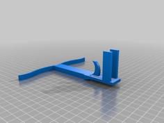 One Piece Printable Crossbow 3D Printer Model