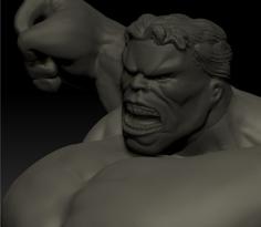 Hulk Statue 3D Printer Model