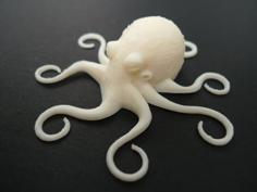 Bucket O’ Octopi Fridge Magnet 3D Printer Model