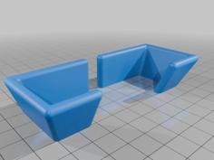 Pot And Pan Lid Organizer Angled 3D Printer Model